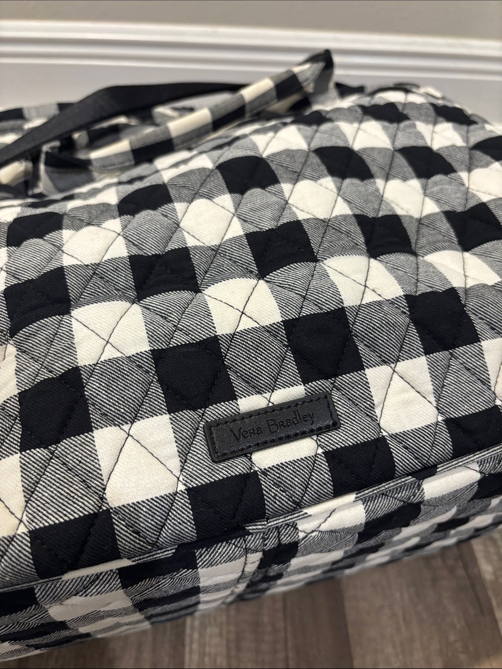 Vera Bradley Buffalo plaid grand traveler - Picture 2 of 7